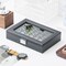 49-Slot Ring Organizer Box with Clear Lid, Elegant Ring Display and Storage Tray for Women